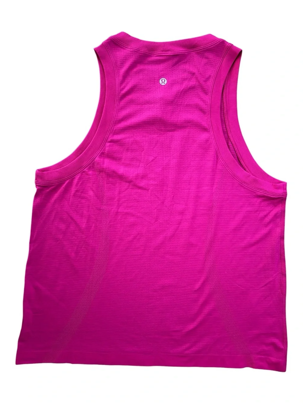 Lululemon Swiftly Relaxed Tank Top Pink Flare Size 6 NWT Hip Length